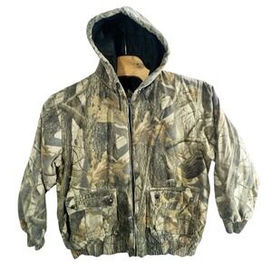 Outfitters Ridge Insulated Puffer Camo Jacket Mens LG 42-44 Hunting Coat